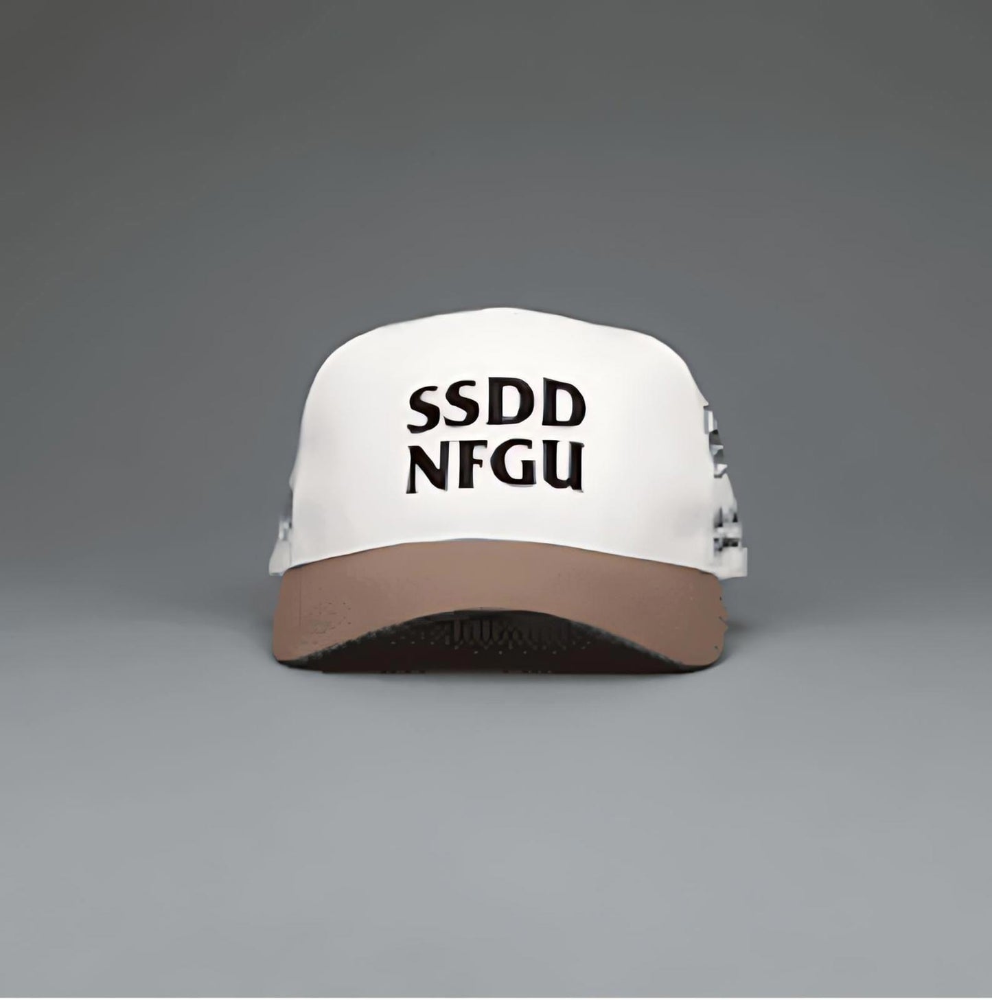 With Valor 5 Panel Hat Cream/Darc Cedar