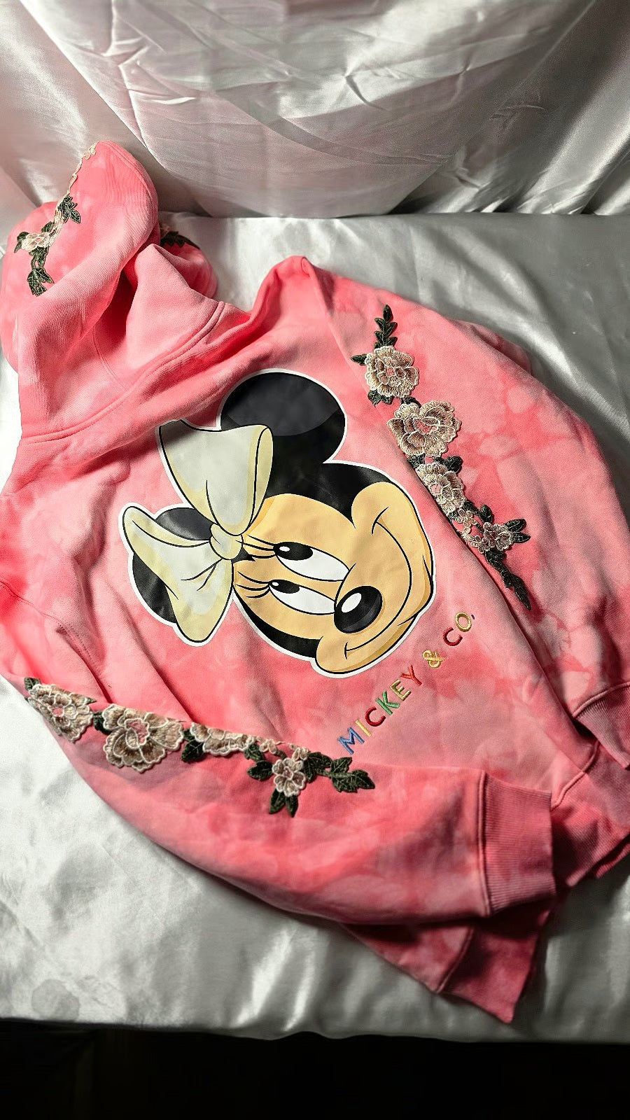 Civil Regime Marble Mickey Cozy Hoodie in OG Marble Wash