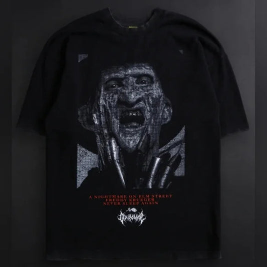 Civil Regime Nightmares American Classic Oversized Tee