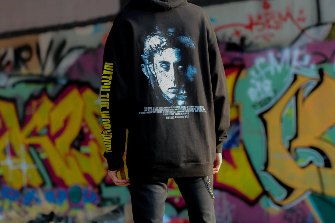 Civil Regime Watch the World Burn Snap Hoodie