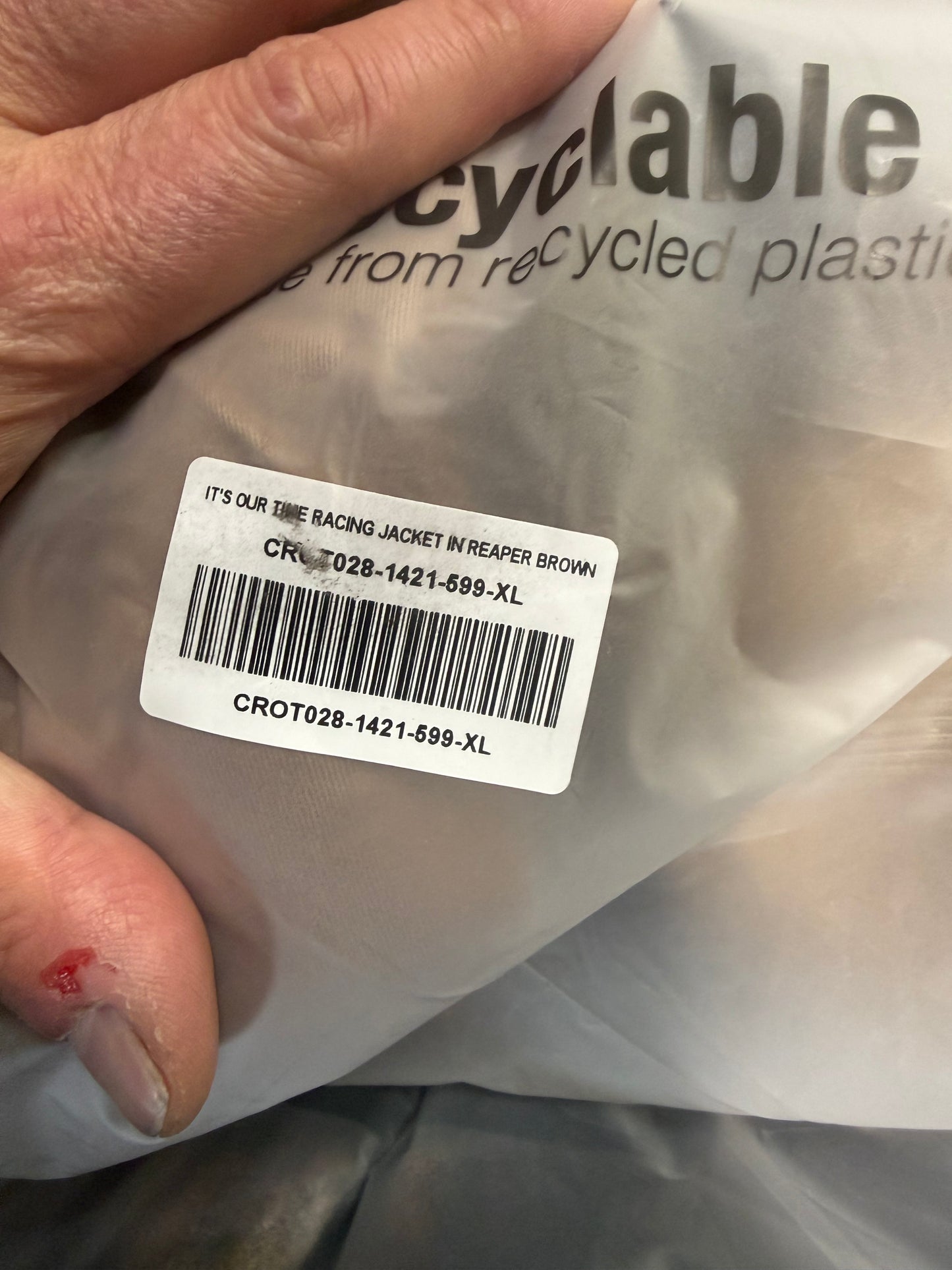 Civil Regime It's Our Time Racing Jacket in Reaper Brown