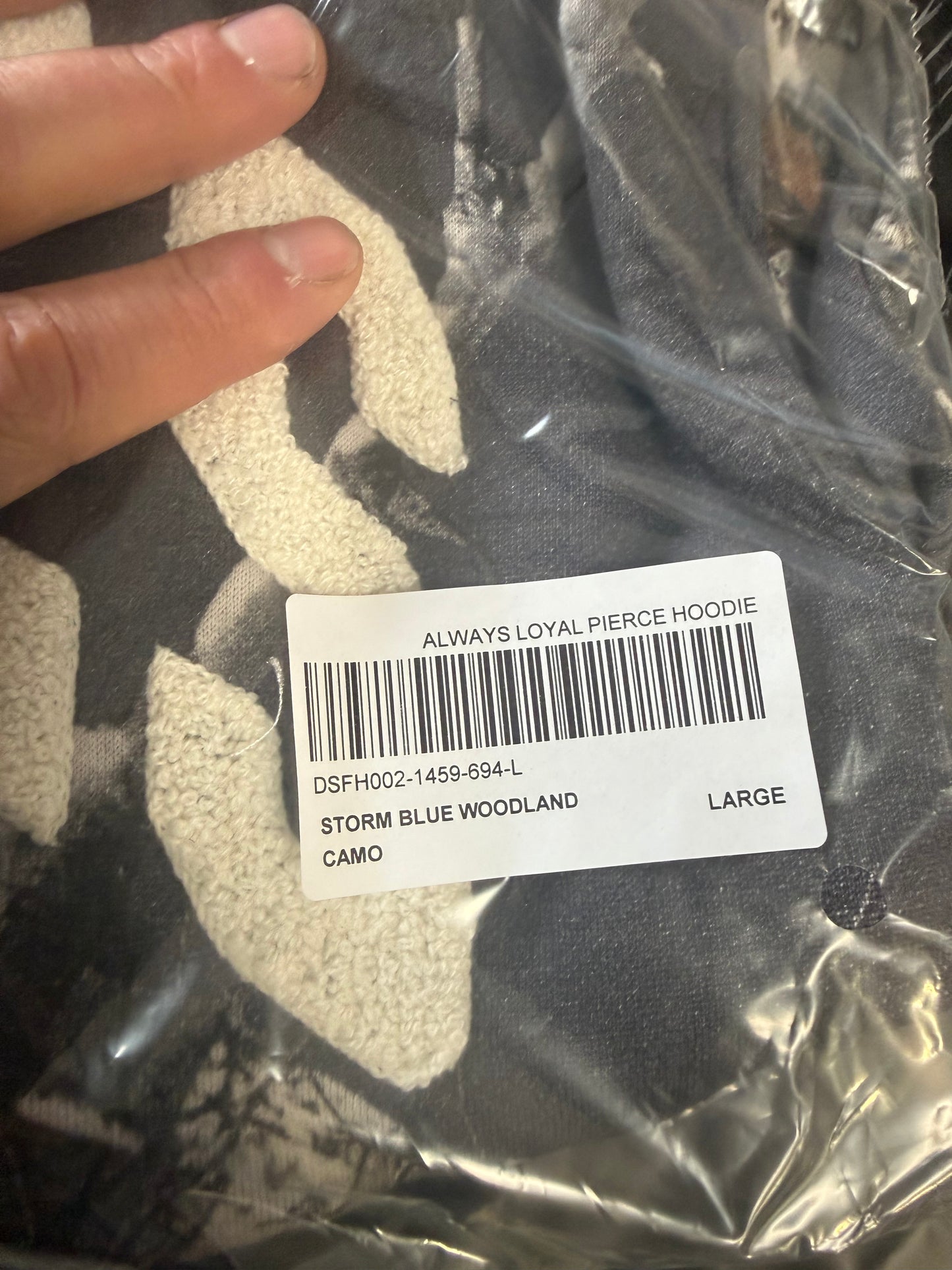 Darc Sport Wolves Always Loyal Pierce Hoodie