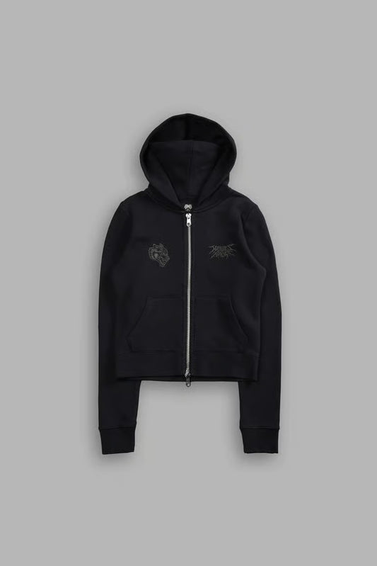 Darc Sport Moth Kanji Iris Zip Up Hoodie