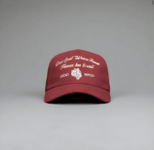 Darc Sport Heaven 5 Panel Hat - Oxblood