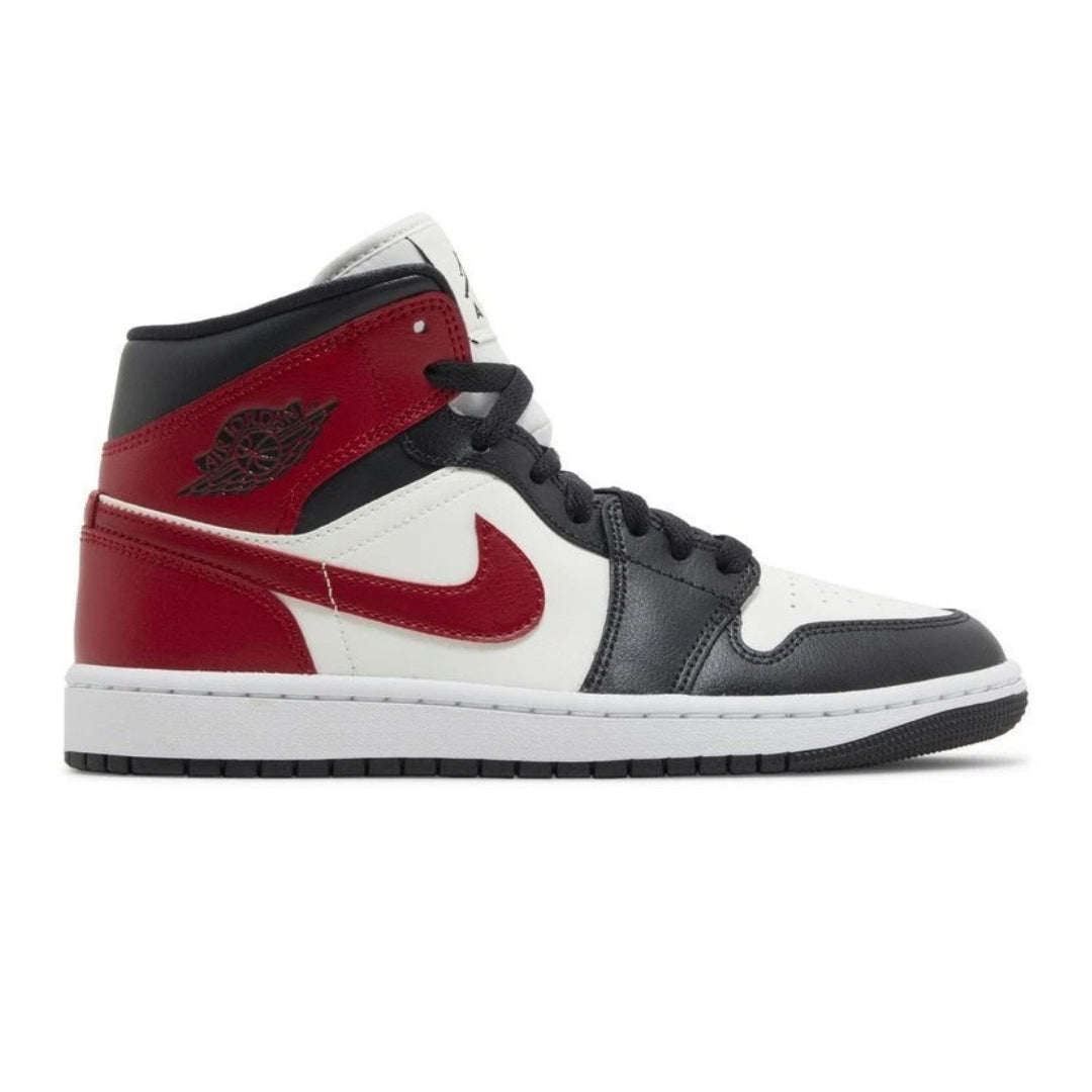 Air Jordan Wmns Air Jordan 1 Mid 'Black Toe'