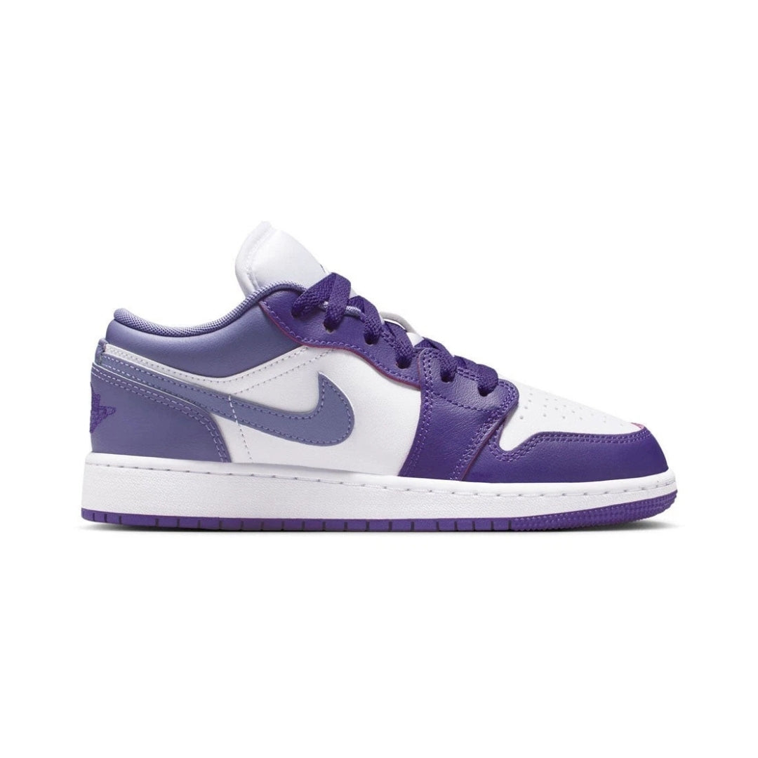 Jordan 1 Low Court Purple White Dusty Amethyst (GS)