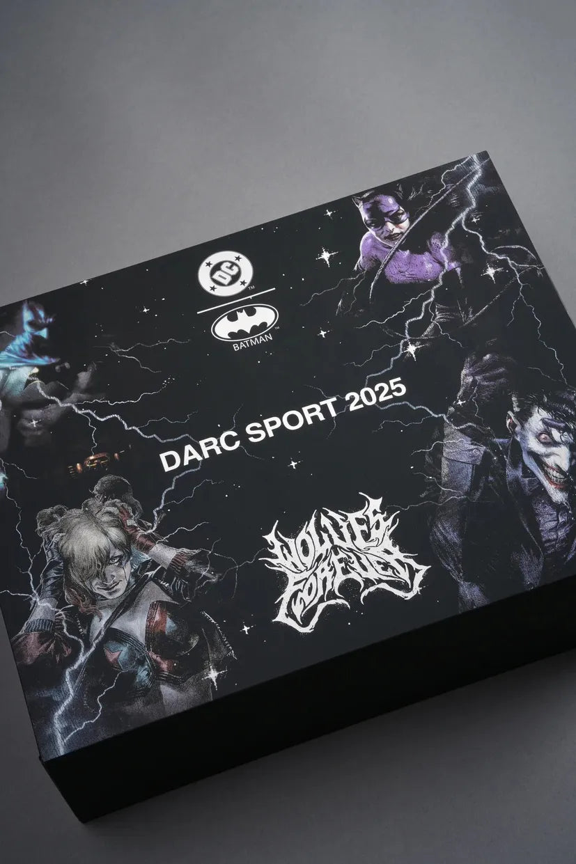 Darc Sport Batman VS Joker 'Side-By-Side" Tee Box Set in Black | Size Medium